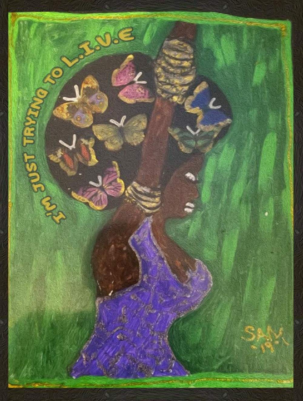 I'm just trying to L.I.V.E (Kindle Edition)