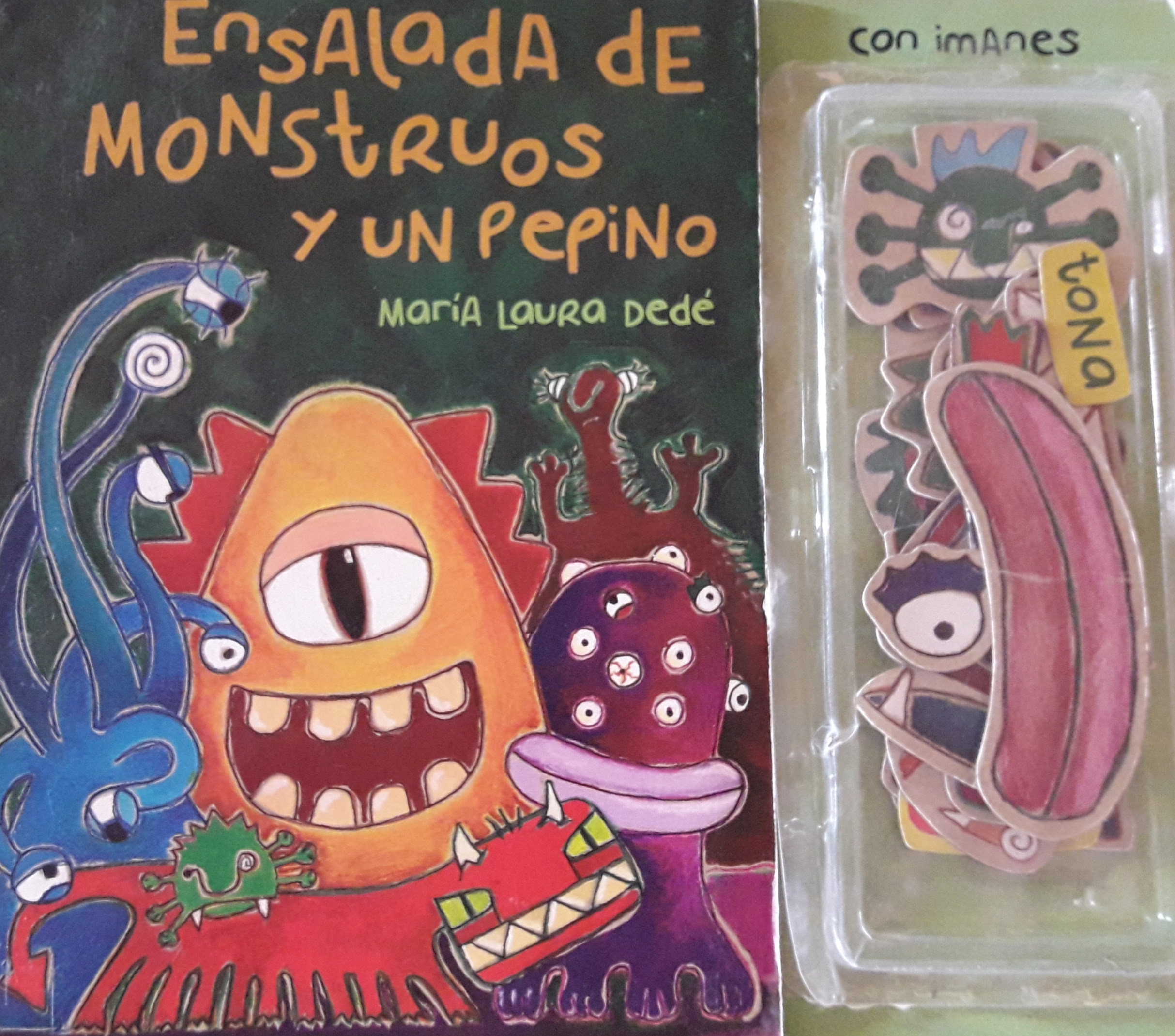 Ensalada de Monstruos y un Pepino (Hardcover)