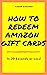 How to Redeem Amazon Gift C...