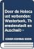 Door de holocaust verbonden: Westerbork, Theresienstadt en Auschwitz als basis voor een huwelijk