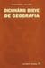 Dicionário breve de geografia