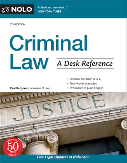 Criminal Law: A Desk Reference