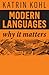 Modern Languages: Why It Matters
