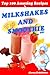 Top 100 Amazing Recipes Milkshakes and Smoothie BW by Alexey Evdokimov