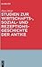 Studien zur Wirtschafts-, Sozial- und Rezeptionsgeschichte de... by Hans Kloft