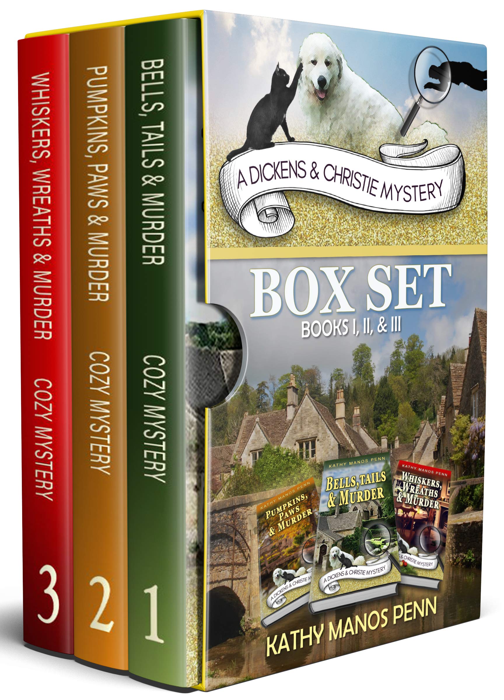 A Dickens & Christie Mystery Box Set (Dickens & Christie #1-3)