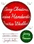 Merry Christmas Cursive Han...