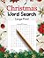 Christmas Word Search Large Print by Reginald Butler