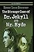 Strange Case of Dr Jekyll and Mr Hyde Illustrated