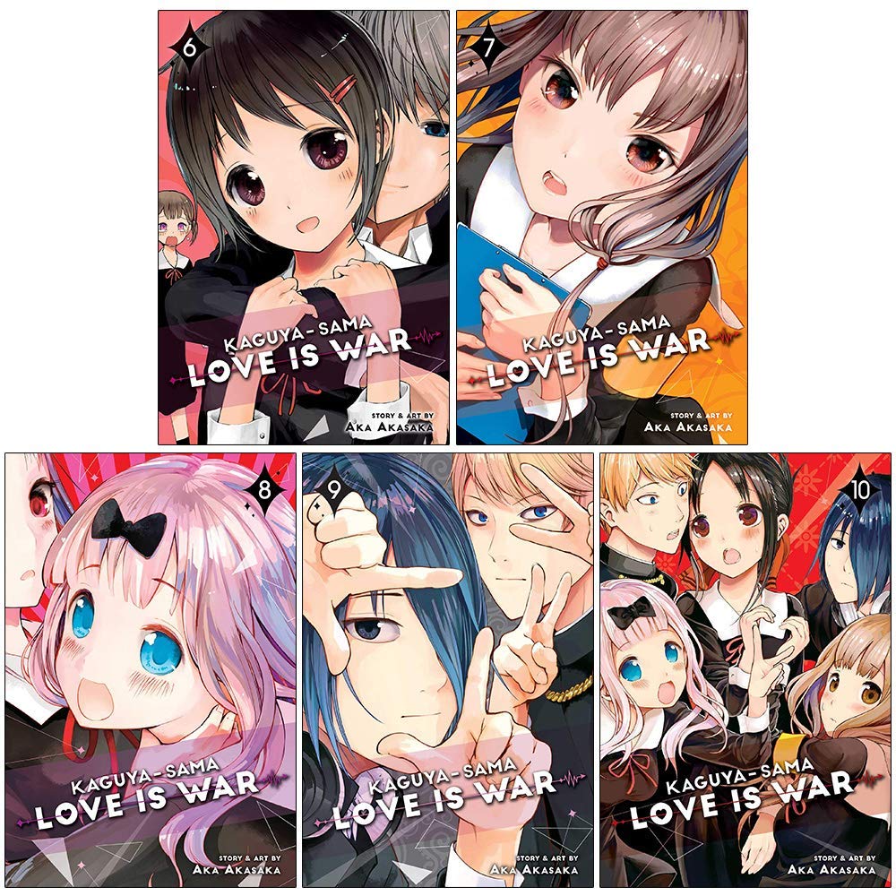 Kaguya-sama Love Is War Series Vol 6-10: 5 Books Collection Set (Paperback)