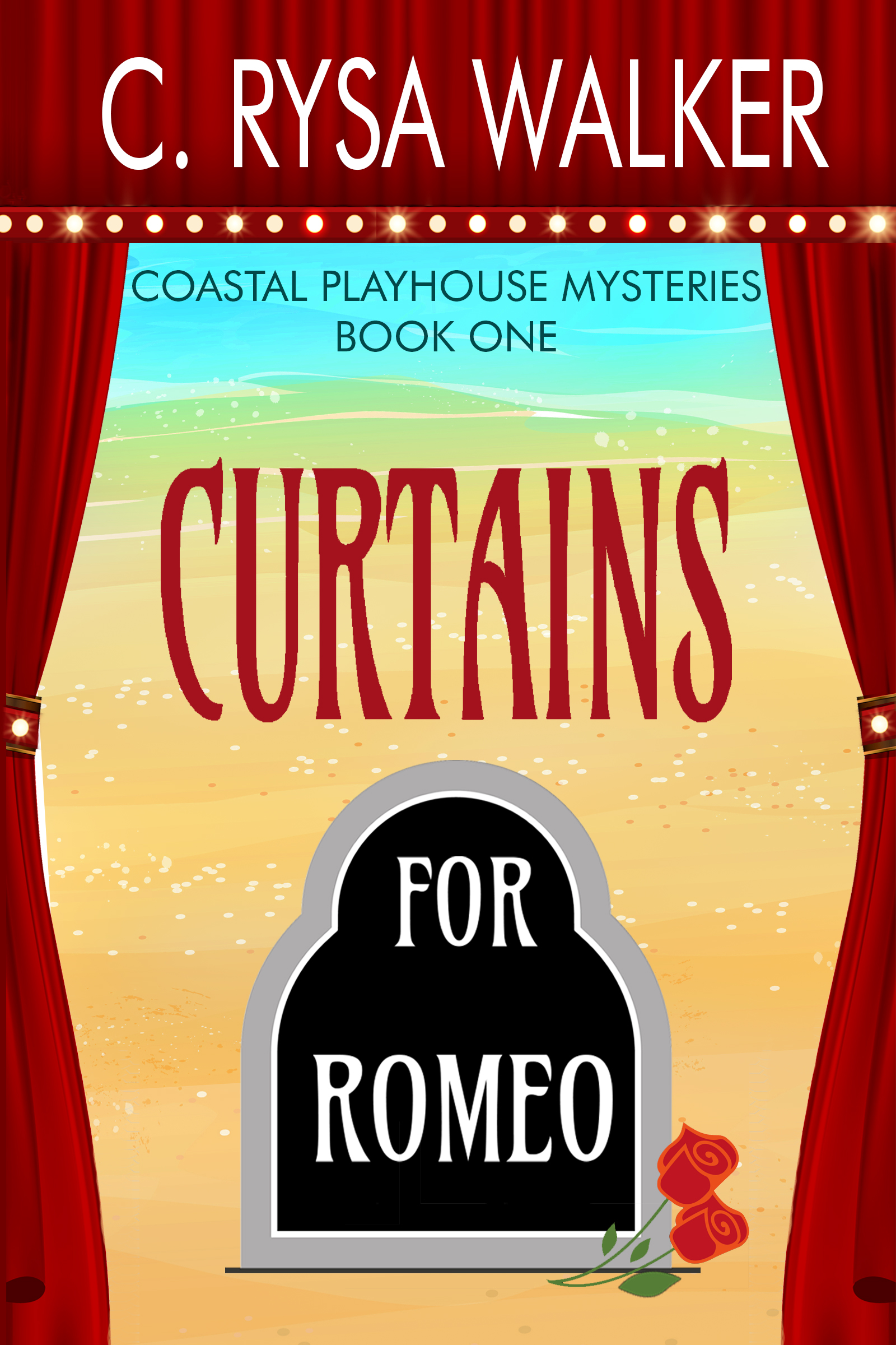 Curtains for Romeo (Coastal Playhouse Mysteries, #1)