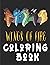wings of fire coloring book...