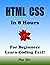 HTML CSS in 8 Hours, For Be...