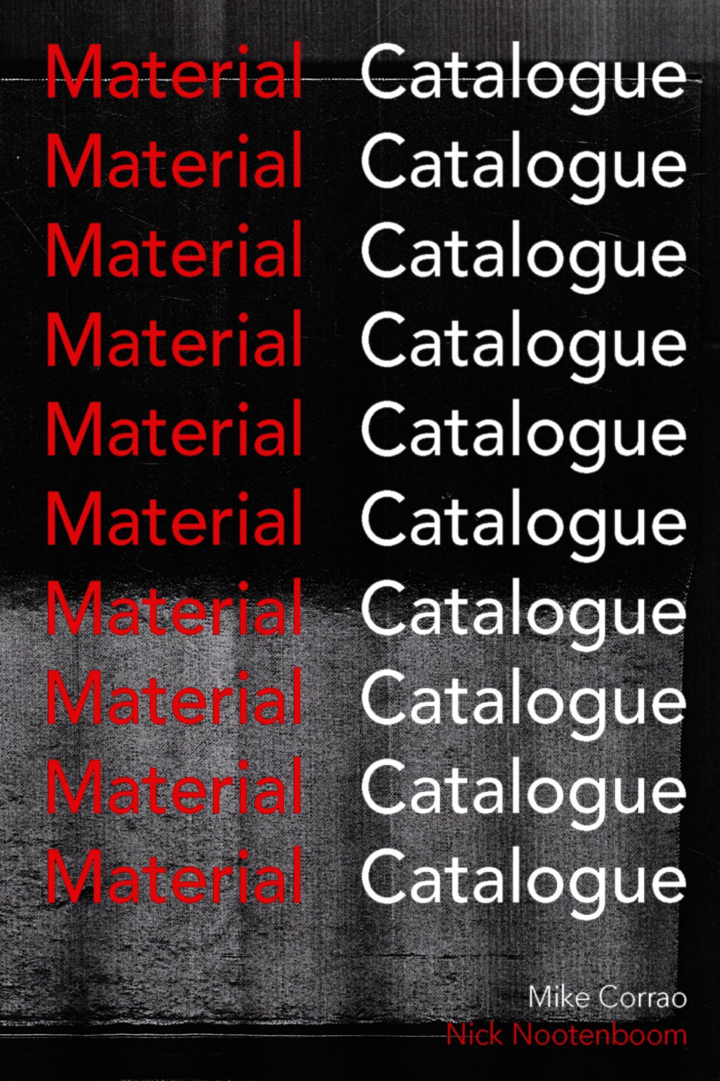 Material Catalogue (Paperback)