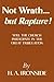 Not Wrath... but Rapture