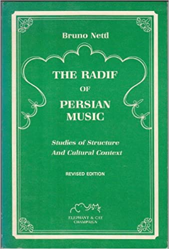 The Radif Of Persian Music: Studies Of Structure And Cultural Context