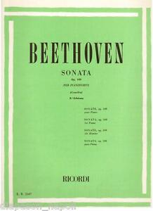 Sonata op.109 per Pianoforte (Unknown Binding)