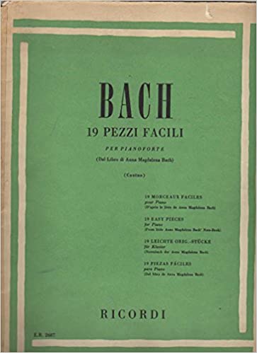 19 Pezzi Facili per Pianoforte (Unknown Binding)