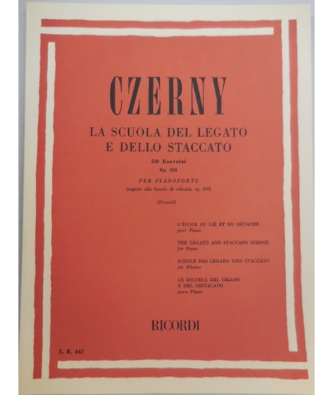 La Scuola del Legato e dello Staccato (Unknown Binding)