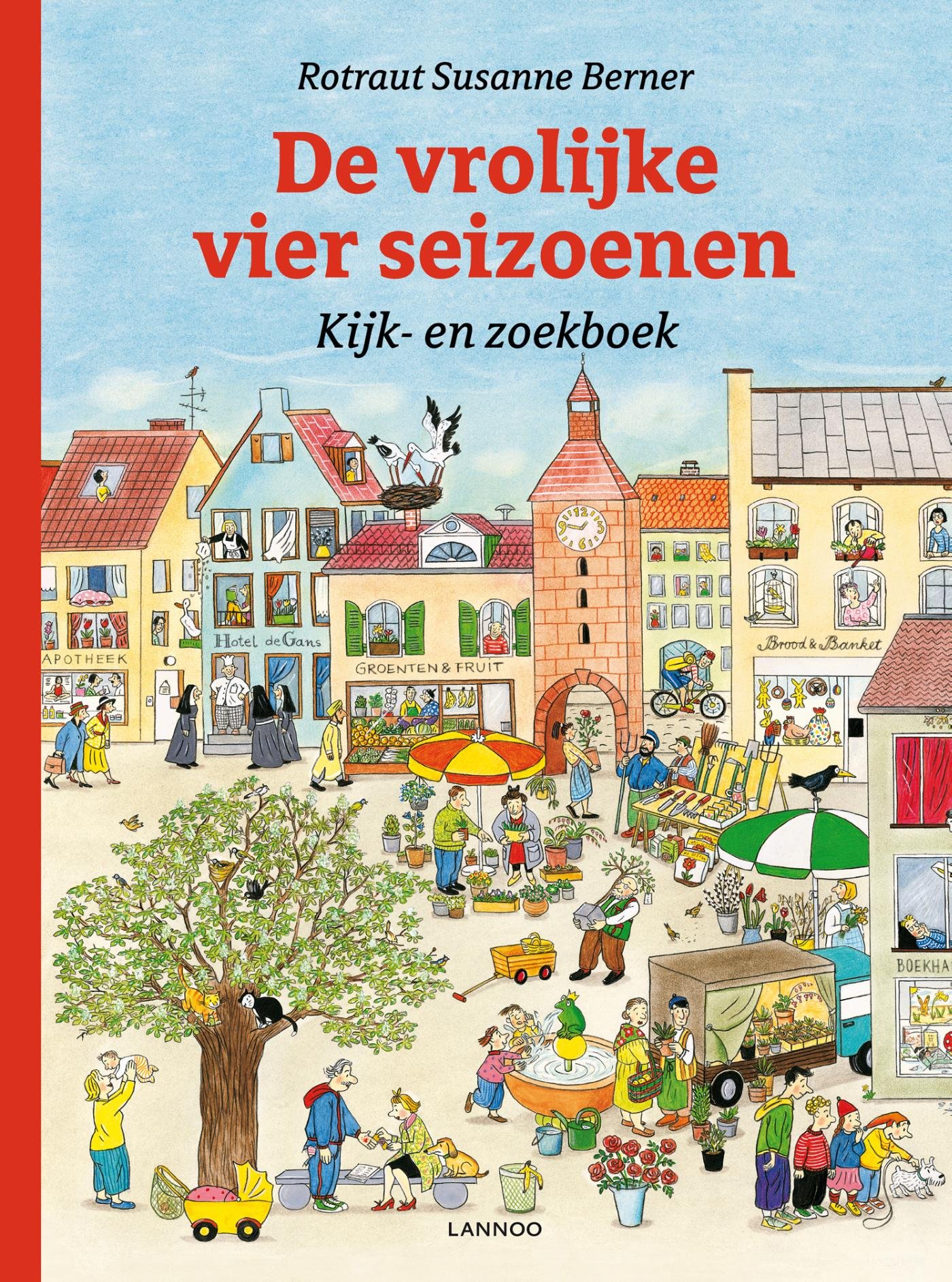De vrolijke vier seizoenen: Kijk- en zoekboek (Dutch Edition)