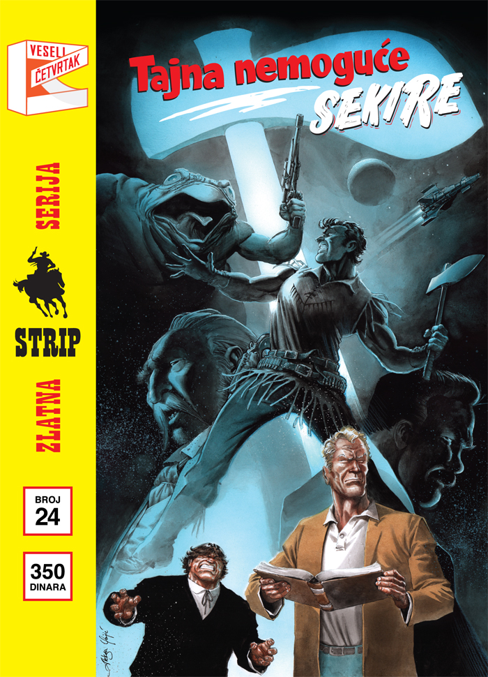 Zlatna serija #24 Marti Misterija: Tajna nemoguće sekire (Zlatna Serija Veseli Četvrtak, #24)