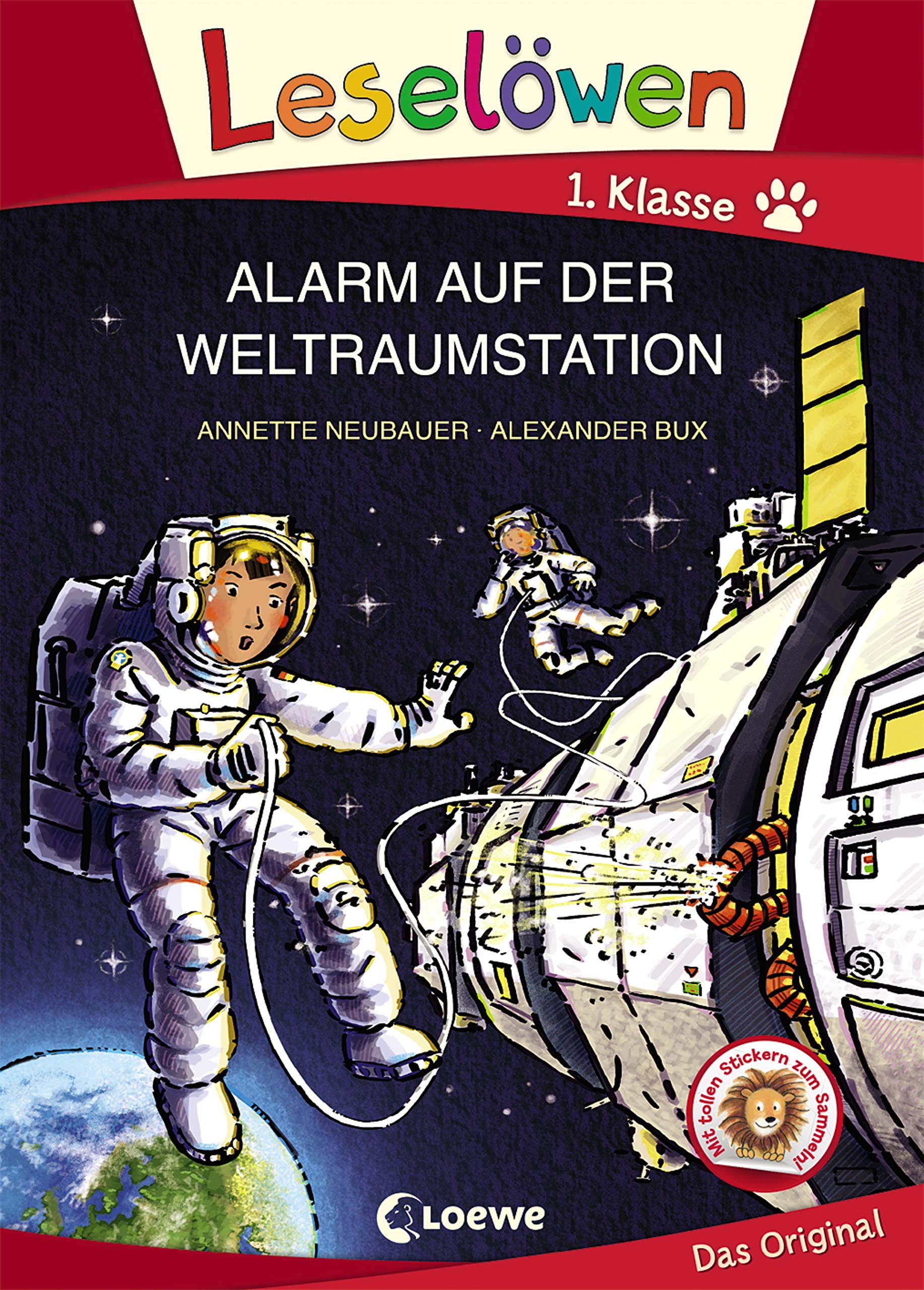 Leselöwen 1. Klasse: Alarm auf der Weltraumstation (Hardcover)