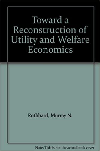 Towards a reconstruction of utility and welfare economics