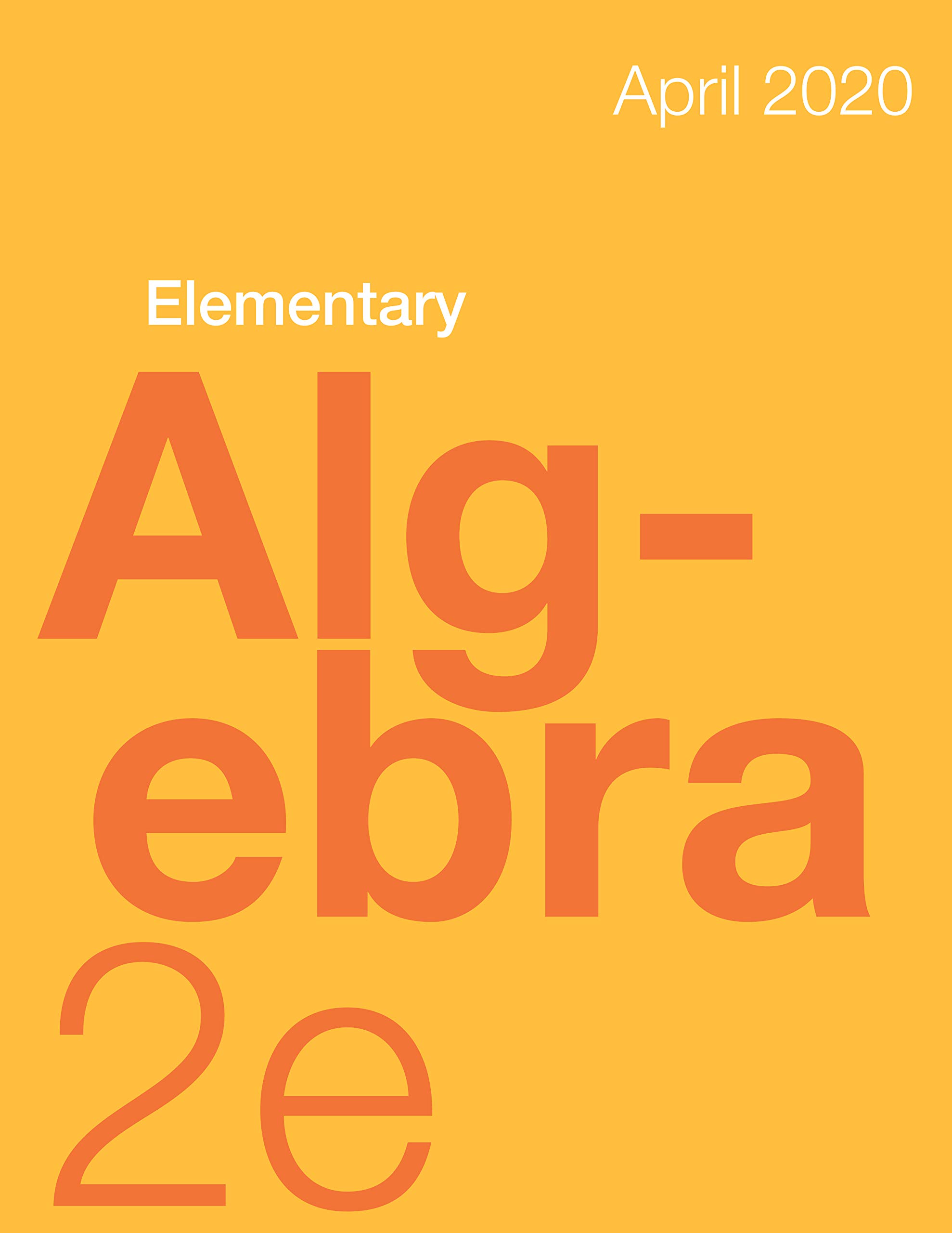 Elementary Algebra 2e by OpenStax (Kindle Edition)