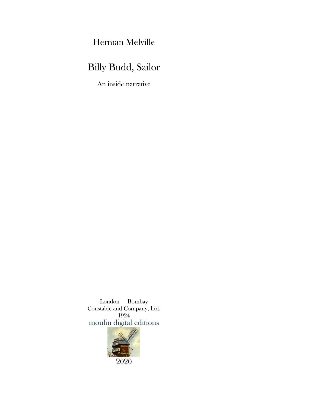 Billy Budd, Sailor