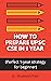 How To Prepare UPSC CSE in ...