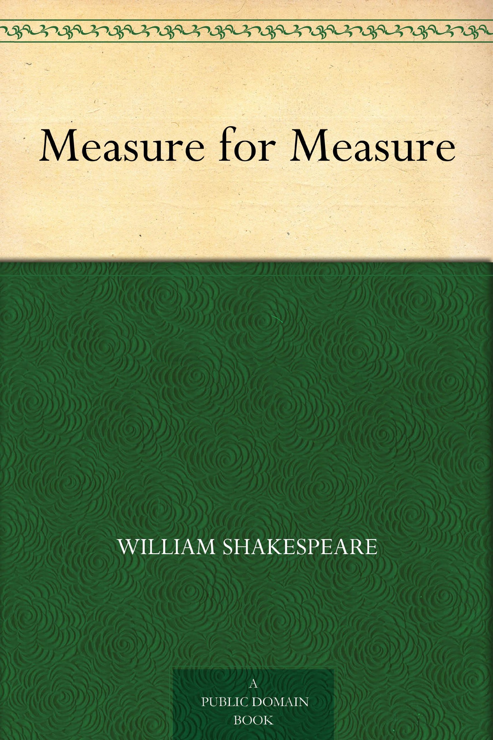 Measure for Measure