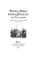 Portraits et salons romantiques (Paperback)