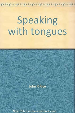Speaking With Tongues