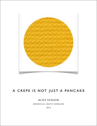 A crepe is not just a pancake (ebook)