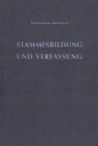 Stammesbildung und Verfassung: Das Werden der Frühmittelalterlichen Gentes (Hardcover)