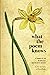 What the Poem Knows: A Trib...