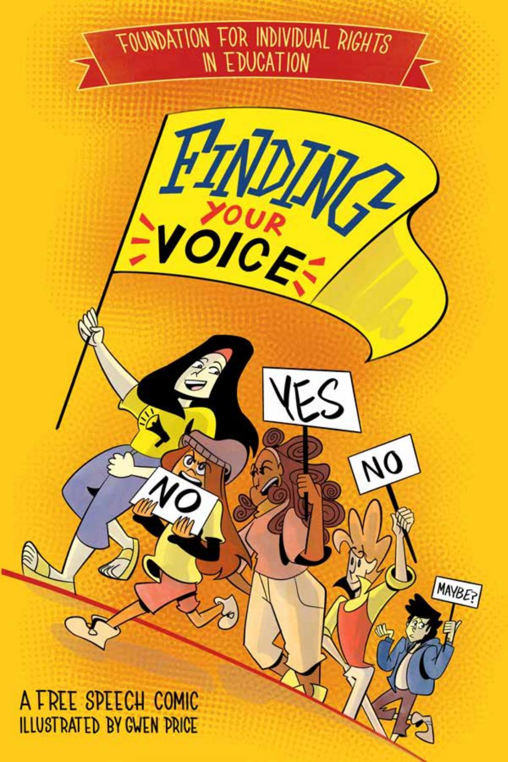Finding Your Voice: A Free Speech Comic