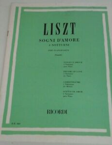 Sogni d'Amore 3 Notturni per Pianoforte (Unknown Binding)