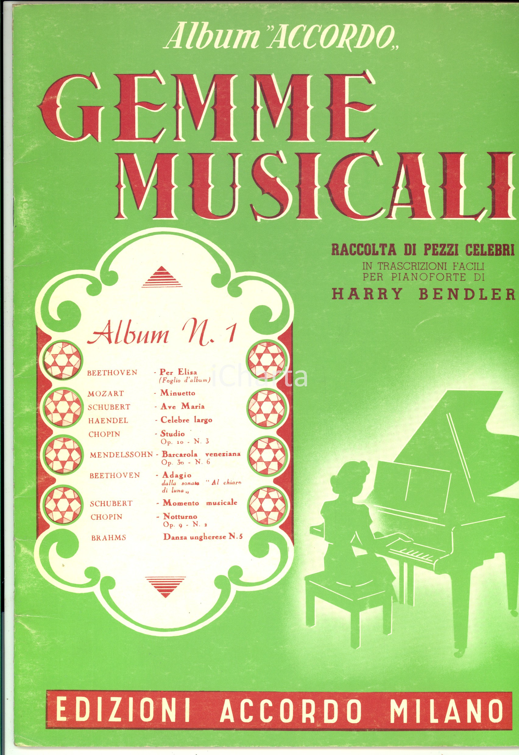 Gemme Musicali: Raccolta di Pezzi Celebri (album n 1)