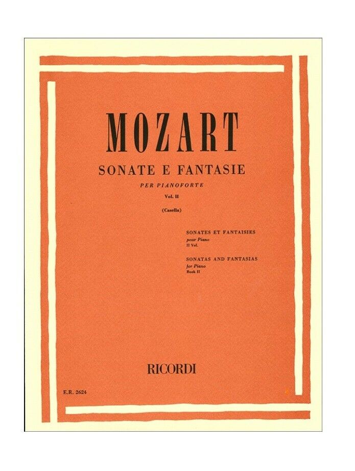 Sonate e Fantasie per Pianoforte, Vol. II (Unknown Binding)