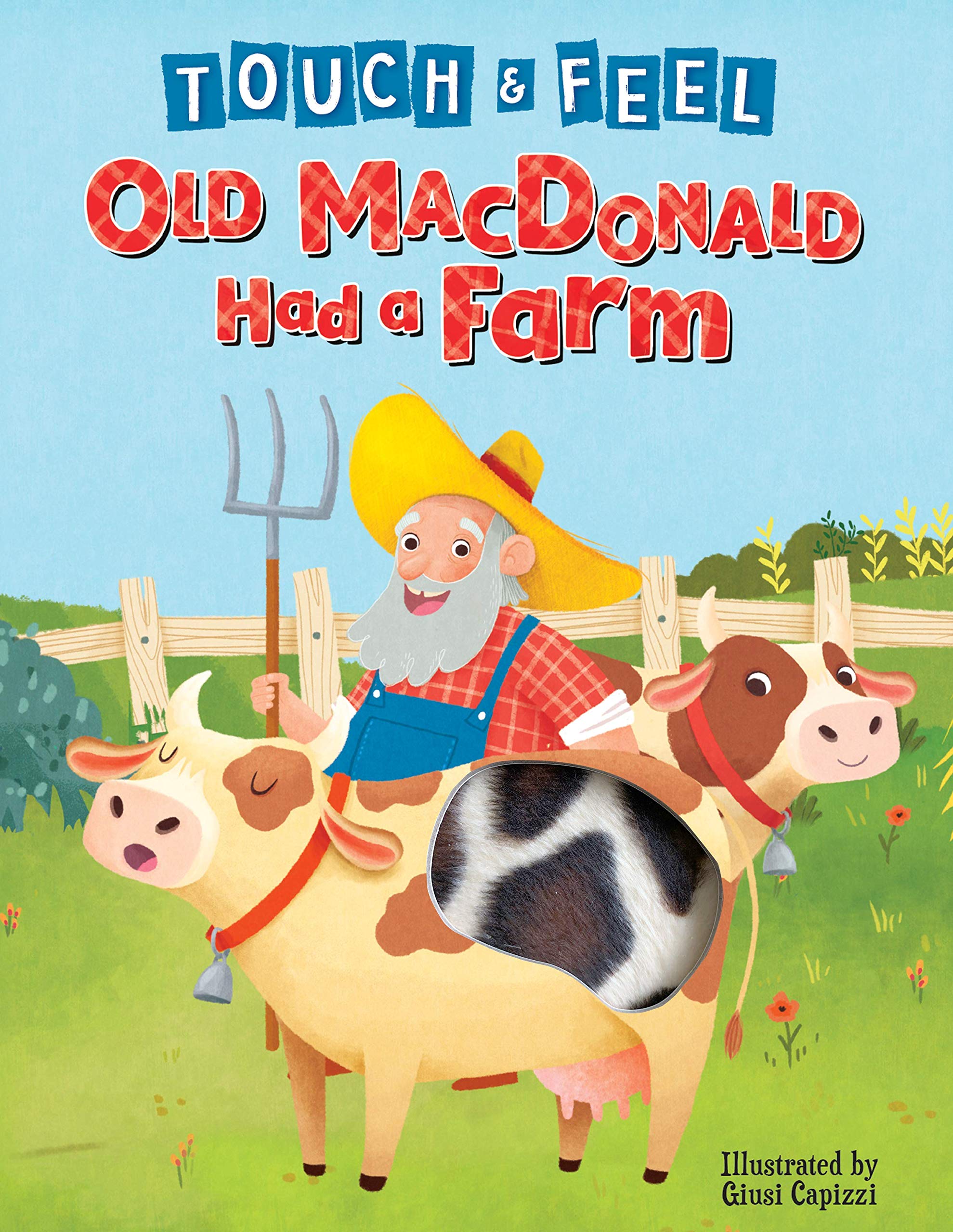 Old MacDonald Had a Farm - Touch and Feel Storybook - Children's Board Book - Novelty Book (Touch & Feel Sensory Board Books for Baby & Toddler Time)