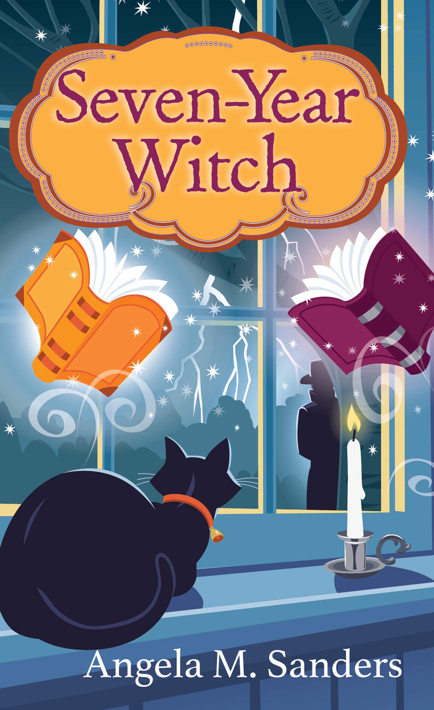 Seven-Year Witch (Witch Way Librarian Mysteries, #2)