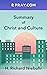Summary of H. Richard Niebuhr's Christ and Culture by Pray Publishing