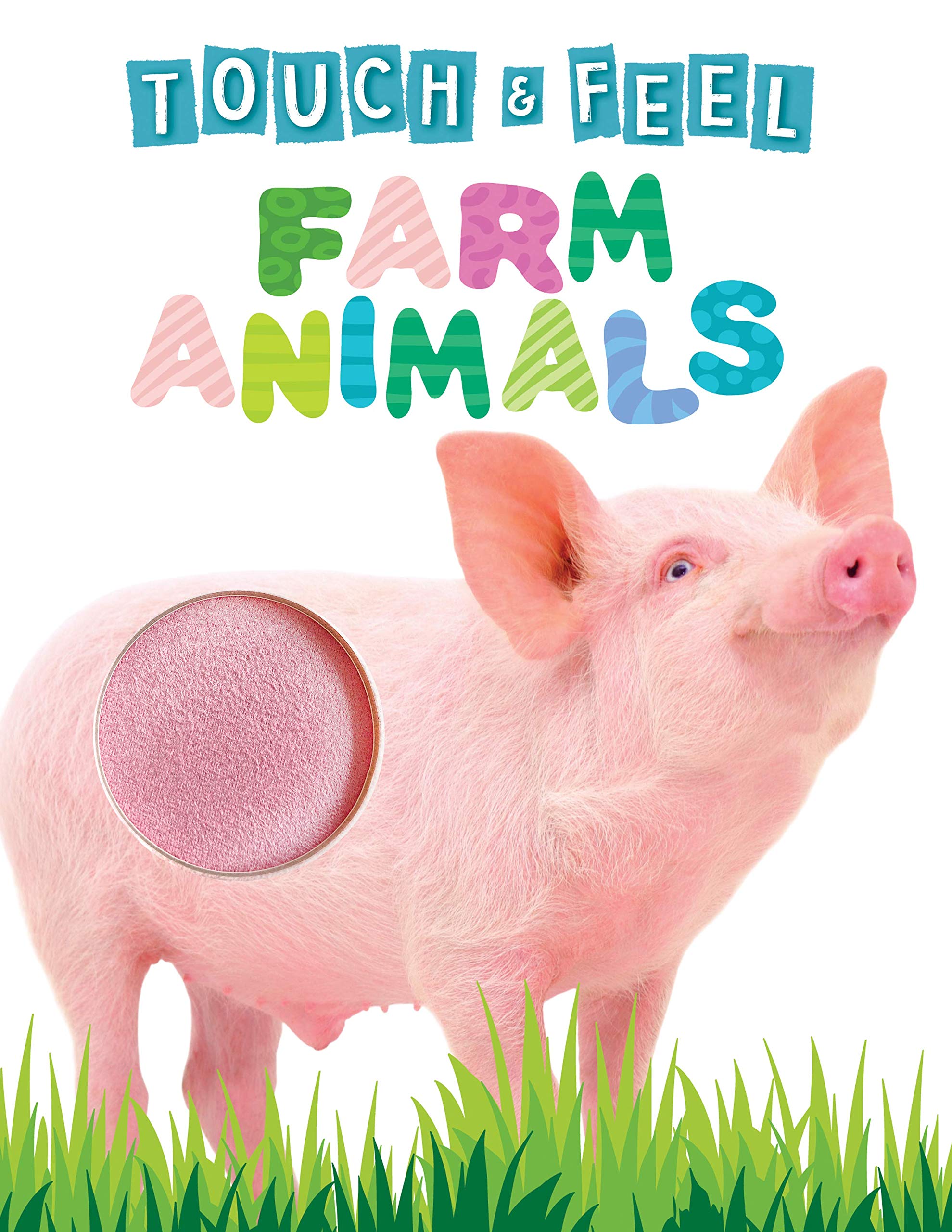 Touch and Feel Farm Animals - Novelty Book - Children's Board Book - Interactive Fun Child's Book (Board book)