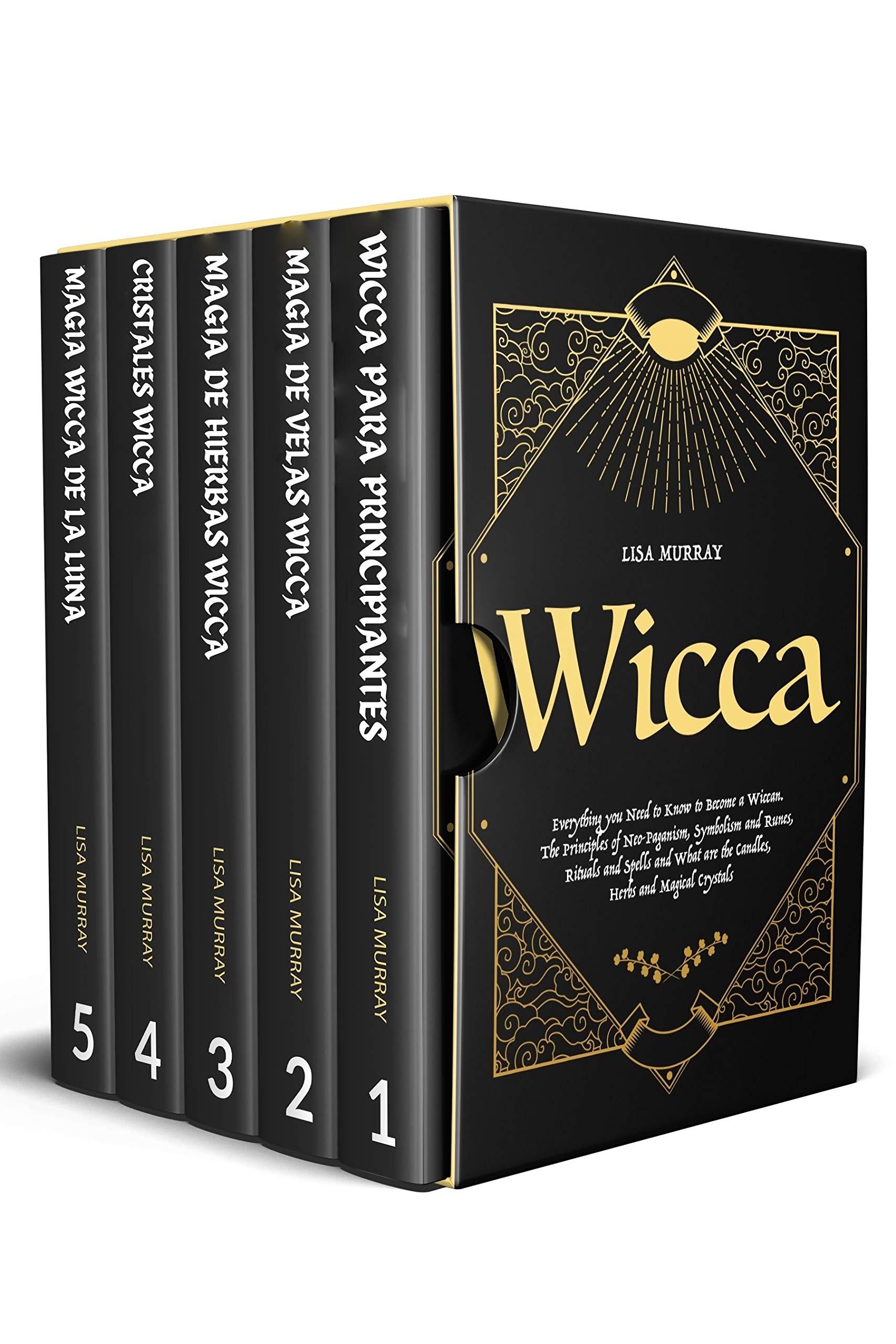 WICCA: Todo lo que Necesitas Saber para Convertirte en un Discípulo Wicca. Los Principios del Neo-Paganismo, Símbolos, Runas, Rituales y Hechizos. Qué ... y Cristales Mágicos (Spanish Edition)
