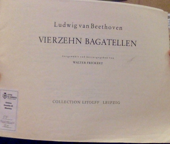 Vierzehn Bagatellen (Unknown Binding)