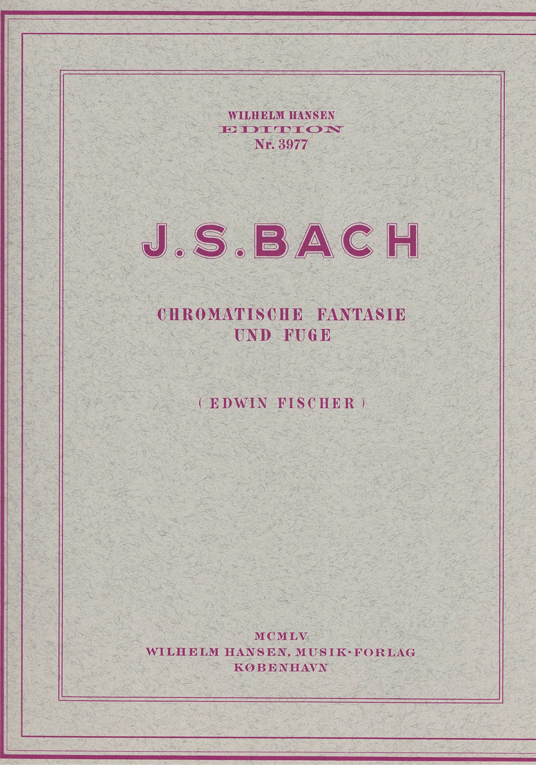 Chromatische Fantasie und Fuge (Unknown Binding)