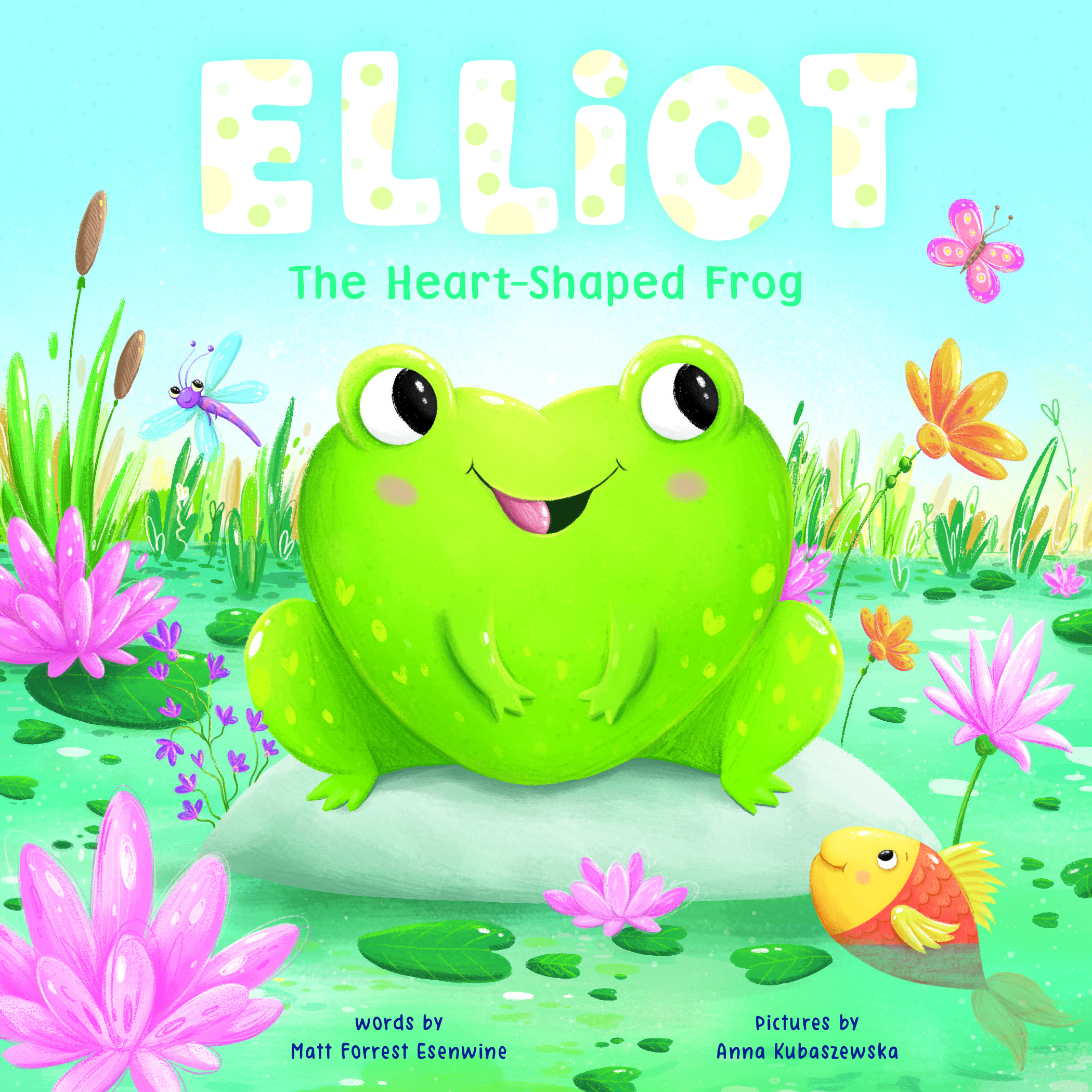 Elliot The Heart-Shaped Frog