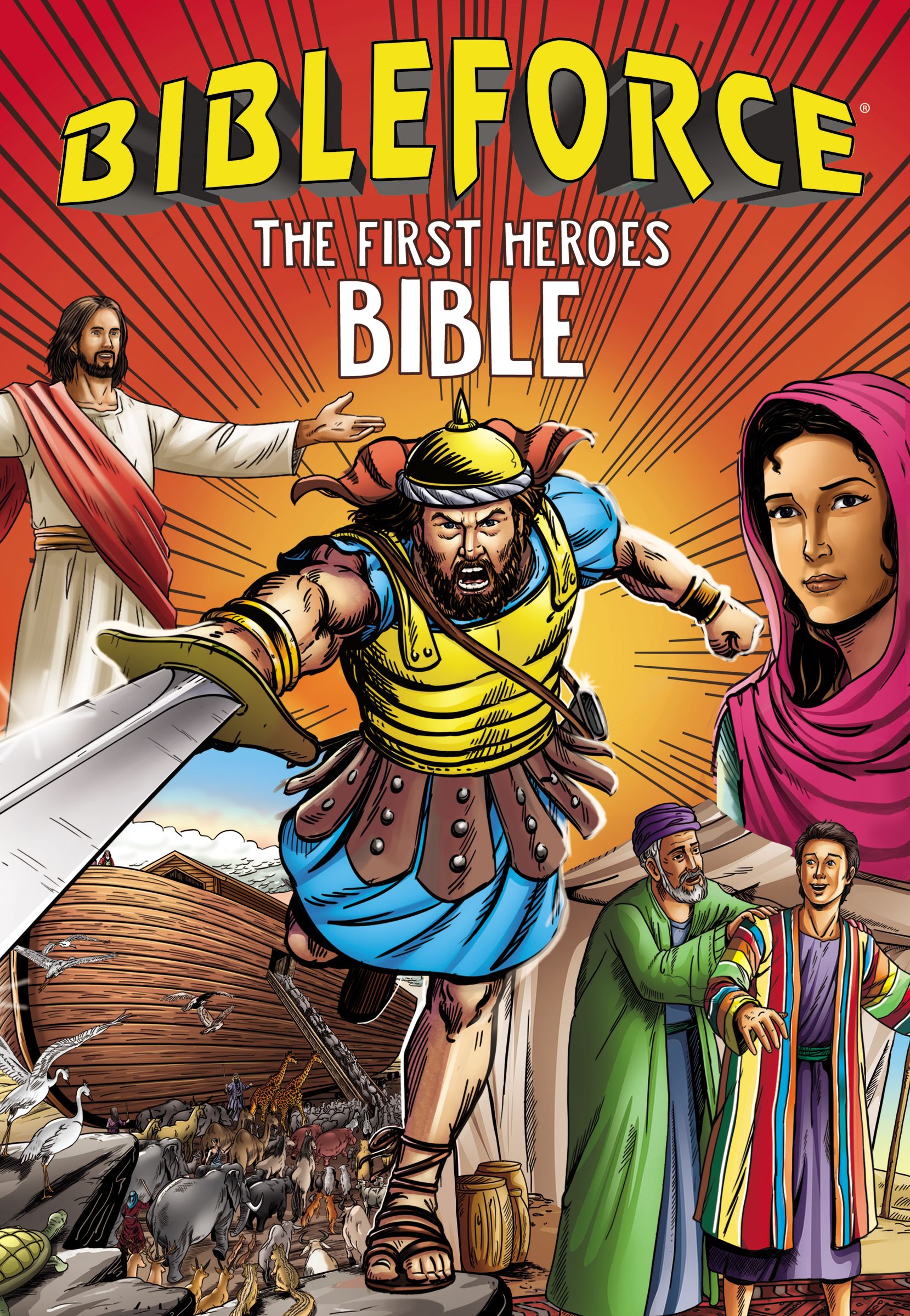BibleForce, Flexcover: The First Heroes Bible (Paperback)
