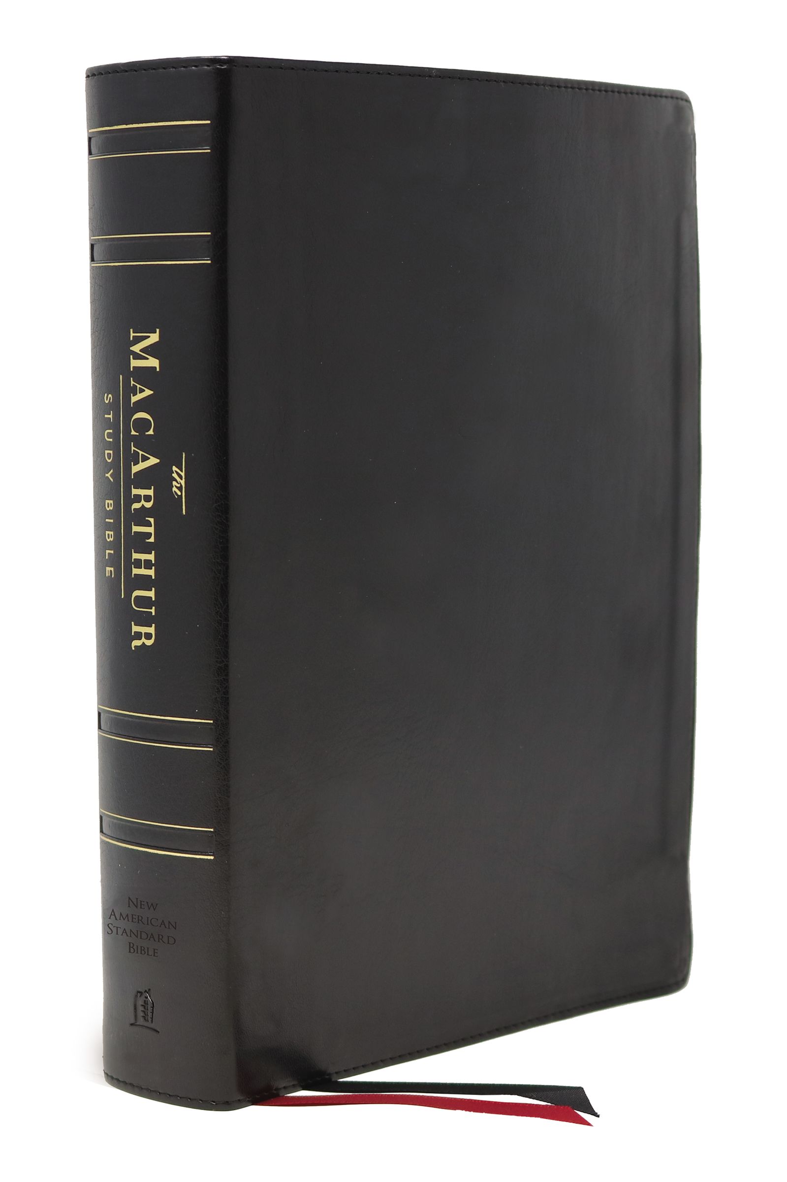NASB, MacArthur Study Bible, Black Genuine Leather, Thumb Indexed, 1995 Text, Comfort Print: Unleashing God's Truth One Verse at a Time (Holy Bible, New American Standard Bible)